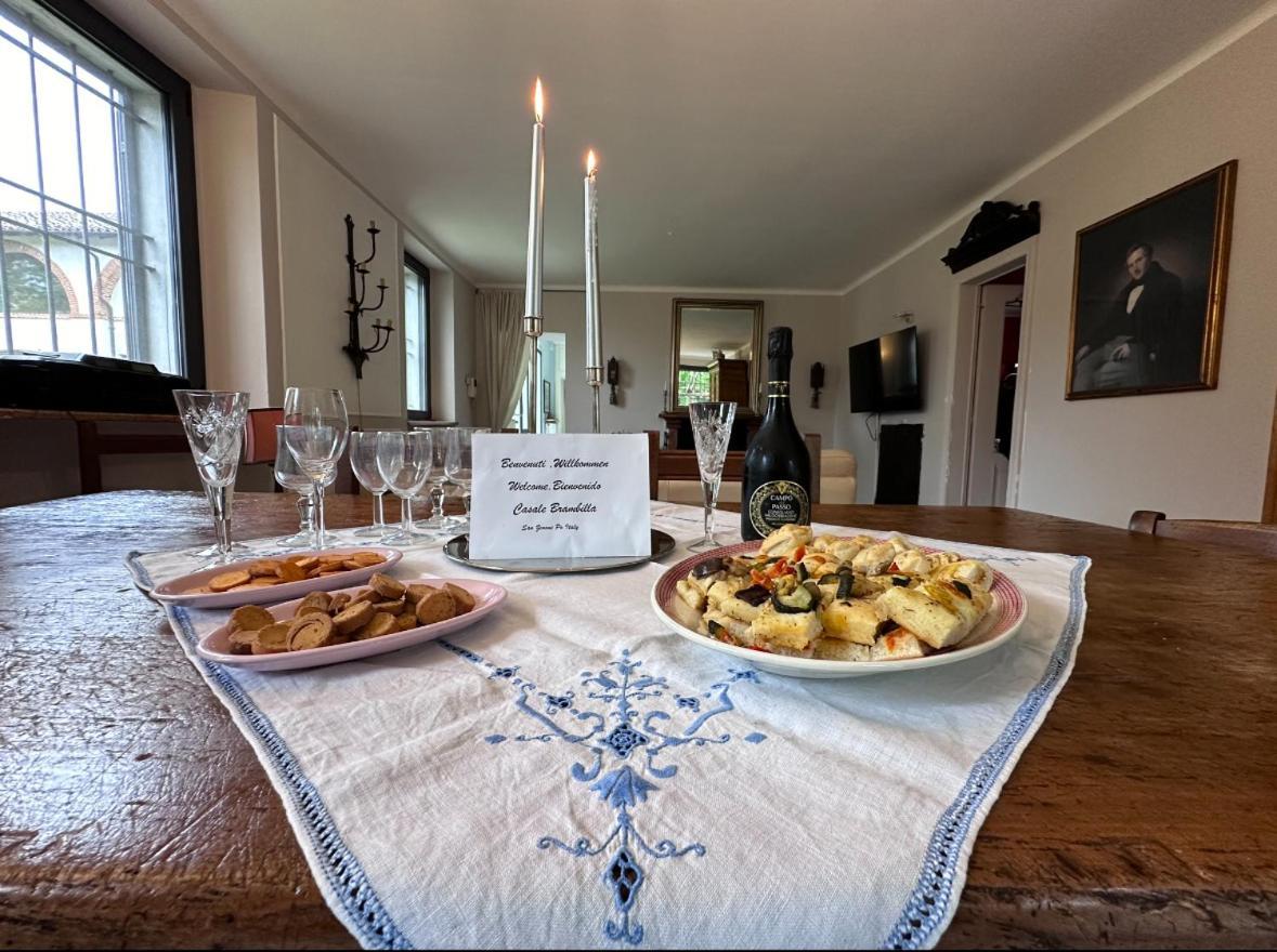 Вілла Affascinante Casale Brambilla Vicino Pavia San Zenone al Po Екстер'єр фото